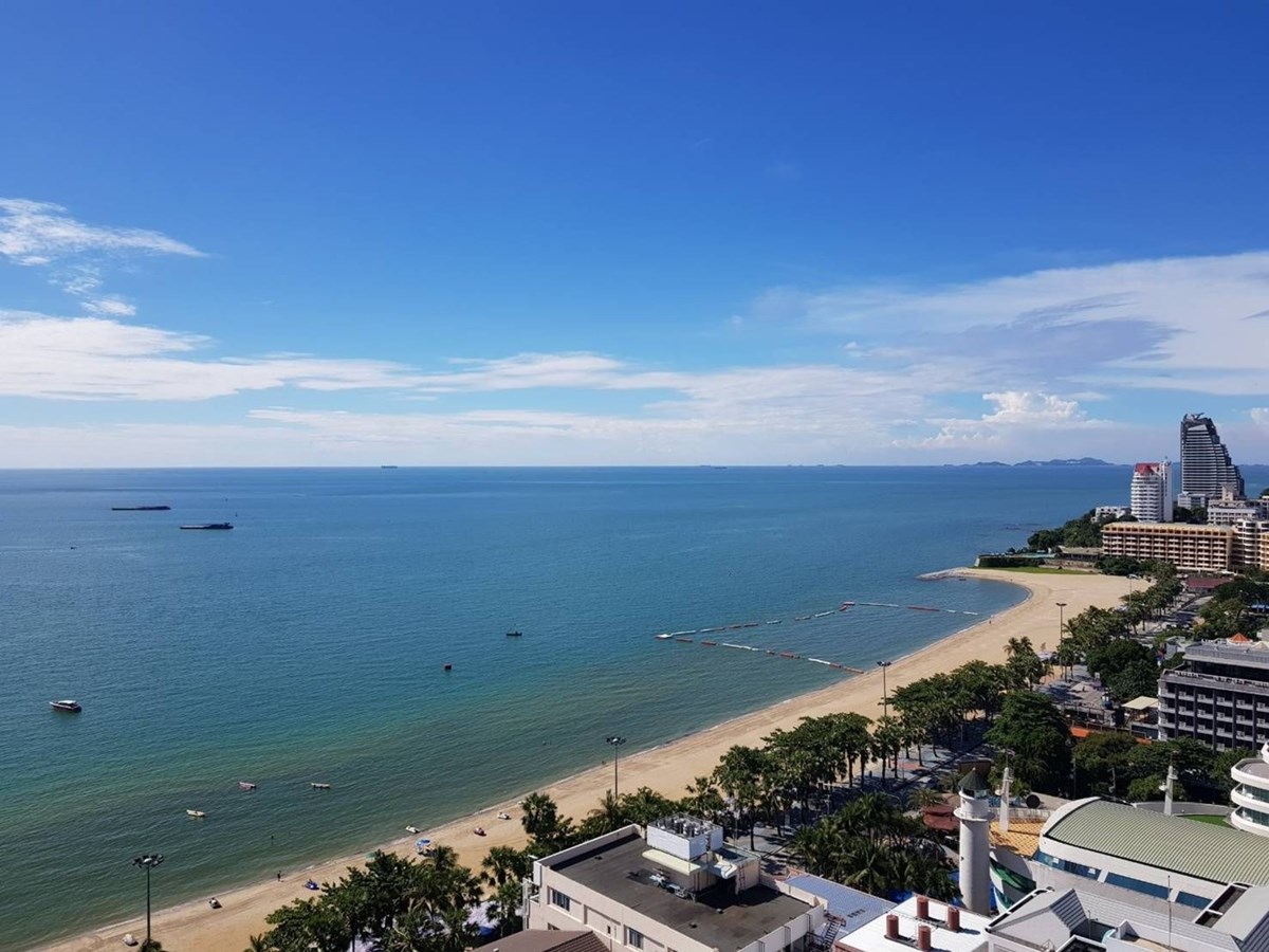 Condo one bedroom high floor seaview for sale & rent - Condominium - Pattaya Beach - 