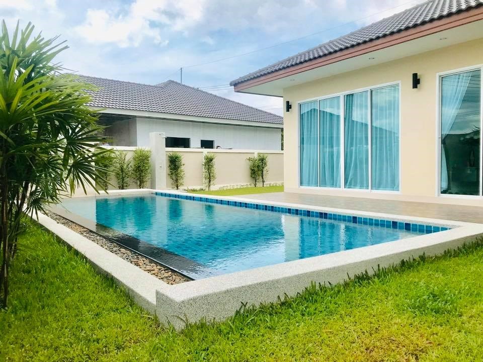 Nice Pool Villa 3 bed for sale and rent - House - Huai Yai - 