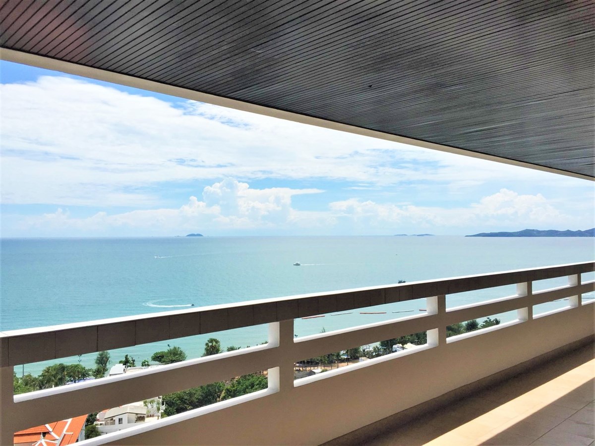 Large size condo beachfront on High floor for rent - Apartment - Thappraya Road - 